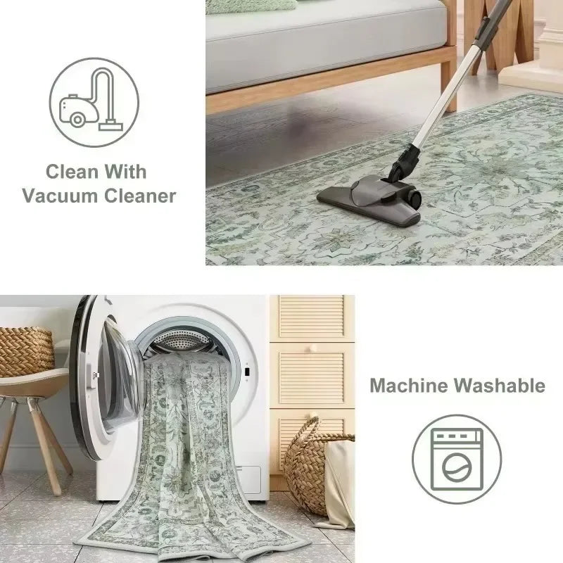 Alfombra nórdica de lujo ligero para el hogar, diseño geométrico moderno, ideal para sala de estar, cocina, baño, lavable, decoración de dormitorio.